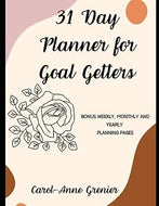 31 Day Planner for Goal Getters