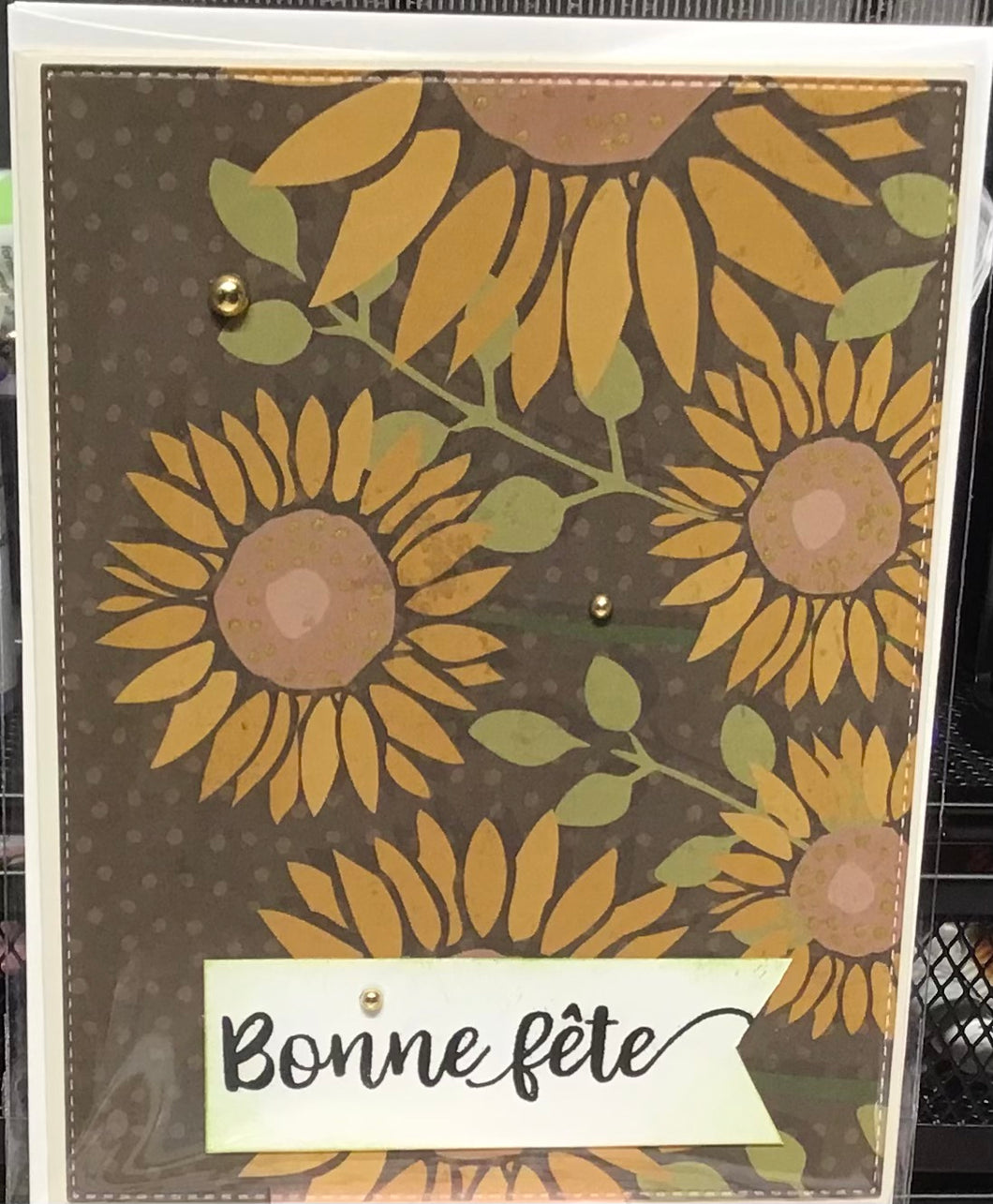 Bonne Fete Greeting card