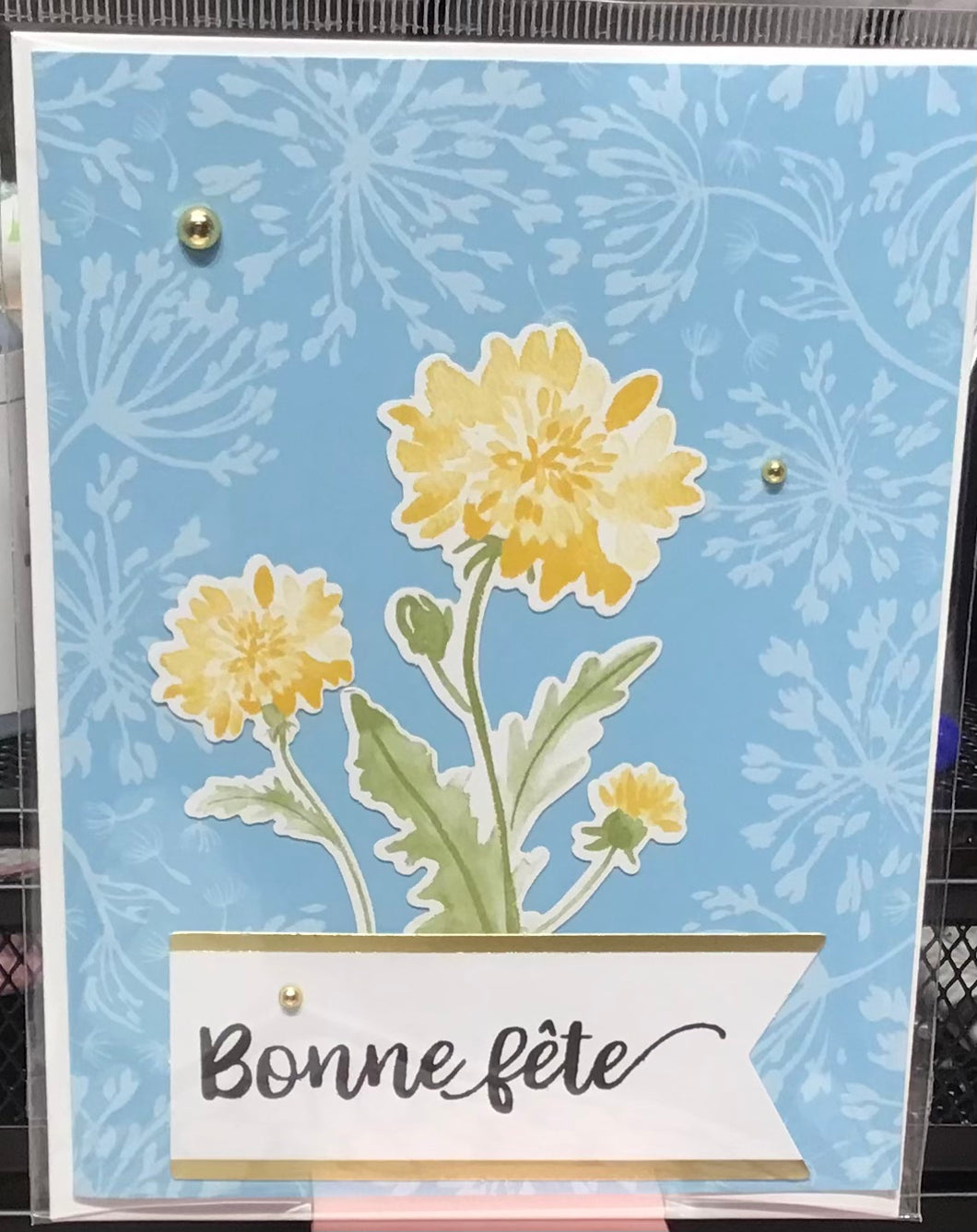 Bonne Fete Greeting card