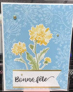 Bonne Fete Greeting card