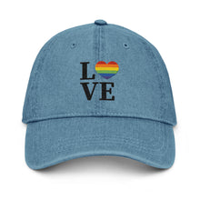 Load image into Gallery viewer, Love rainbow  Heart O Baseball Cap
