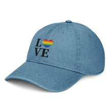 Load image into Gallery viewer, Love rainbow  Heart O Baseball Cap
