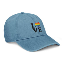 Load image into Gallery viewer, Love rainbow  Heart O Baseball Cap
