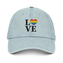 Load image into Gallery viewer, Love rainbow  Heart O Baseball Cap
