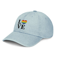 Load image into Gallery viewer, Love rainbow  Heart O Baseball Cap
