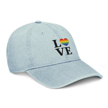 Load image into Gallery viewer, Love rainbow  Heart O Baseball Cap
