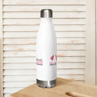 Volleyball I dig deep to win Stainless steel water bottle