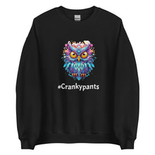 Load image into Gallery viewer, Owl #Crankypants Unisex Sweatshirt
