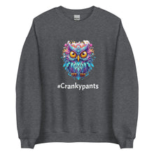 Load image into Gallery viewer, Owl #Crankypants Unisex Sweatshirt
