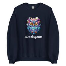 Load image into Gallery viewer, Owl #Crankypants Unisex Sweatshirt
