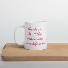 Load image into Gallery viewer, Breast Cancer White glossy mug
