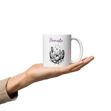 Load image into Gallery viewer, Nameste White glossy mug
