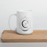 Scorpio Zodiac White glossy mug