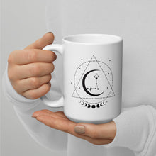 Load image into Gallery viewer, Pisces Zodiac White glossy mug, fundraiser 10% for CHEO
