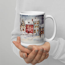 Load image into Gallery viewer, Snowman 1 White glossy mug
