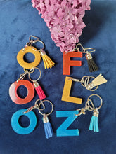 Load image into Gallery viewer, Alphabet Acrylic Keychains
