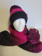 WinterHat, Scarf and Mitt Sets