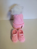 Baby Hat and Booties or Hat and Mittens