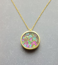 Load image into Gallery viewer, Heart and Circle Resin Necklaces
