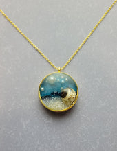 Load image into Gallery viewer, Heart and Circle Resin Necklaces
