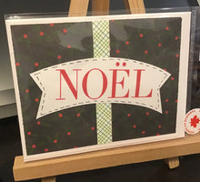 Load image into Gallery viewer, NoeL Holiday Card/ Christmas Card / Friendship/ Winter Greeting/ Noel/ French
