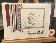 Load image into Gallery viewer, Joyeux NoeL Holiday Card/ Christmas Card / Friendship/ Winter Greeting/ Noel/ French
