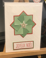 Load image into Gallery viewer, Joyeux NoeL Holiday Card/ Christmas Card / Friendship/ Winter Greeting/ Noel/ French
