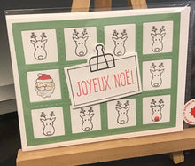 Load image into Gallery viewer, Joyeux NoeL Holiday Card/ Christmas Card / Friendship/ Winter Greeting/ Noel/ French
