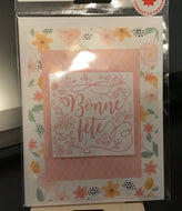 Bonne Fete Greeting Card / Happy birthday French, family, friendship