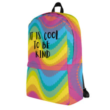 Load image into Gallery viewer, It is Cool to Be Kind Backpack
