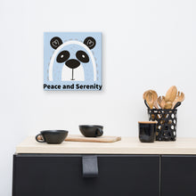 Load image into Gallery viewer, Panda Peace and Serenity Canvas
