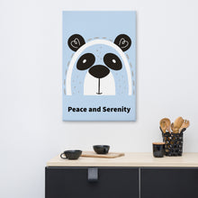 Load image into Gallery viewer, Panda Peace and Serenity Canvas
