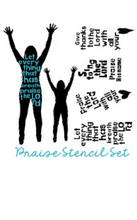 Load image into Gallery viewer, Faith Stencils by Marjolaine Walker
