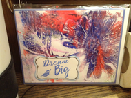 Dream Big Greeting Card/ Inspirational/ Supportive/ Aspiring / Challenge / Strength / Encouragement