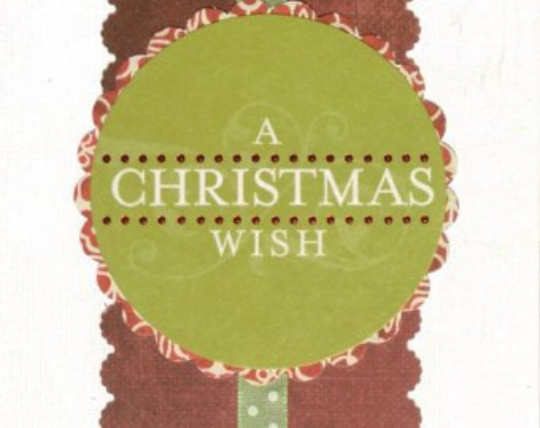 Christmas, holiday, card, a Christmas wish card, blank inside, made in Canada