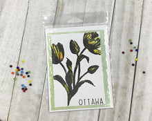 Load image into Gallery viewer, New Ottawa card Tulip/ Ottawa Tulip Festival / tourist season in Ottawa Available now
