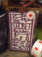 The Secret Garden Bookmark,  great gift for the classic reader, Made in Canada