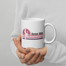 Load image into Gallery viewer, Soccer Mom Girls White glossy mug
