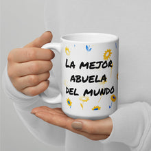 Load image into Gallery viewer, La Mejor Abuela del mundo White glossy mug
