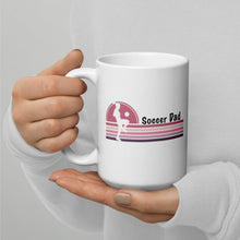 Load image into Gallery viewer, Soccer Dad girls White glossy mug
