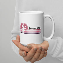 Load image into Gallery viewer, Soccer Dad girls White glossy mug
