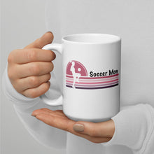 Load image into Gallery viewer, Soccer Mom Girls White glossy mug
