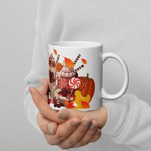 Load image into Gallery viewer, Fall Vibes Coffees White glossy mug
