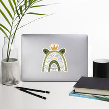 Load image into Gallery viewer, support,  sticker,  print on demand,  let it be me,  kiss a frog,  great gift,  Frog prince,  frog,  durable
