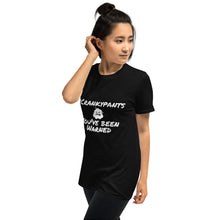 Load image into Gallery viewer, #Crankypants you have been warned Short-Sleeve Unisex T-Shirt
