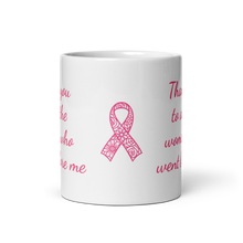 Load image into Gallery viewer, Thank you to all the women... White glossy mug
