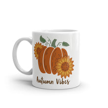 Load image into Gallery viewer, Autumn Vibes White glossy mug
