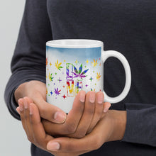 Load image into Gallery viewer, Herb Love White glossy mug
