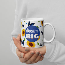 Load image into Gallery viewer, Dream Big White glossy mug
