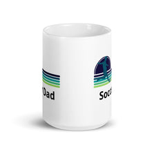 Load image into Gallery viewer, Soccer Dad White glossy mug
